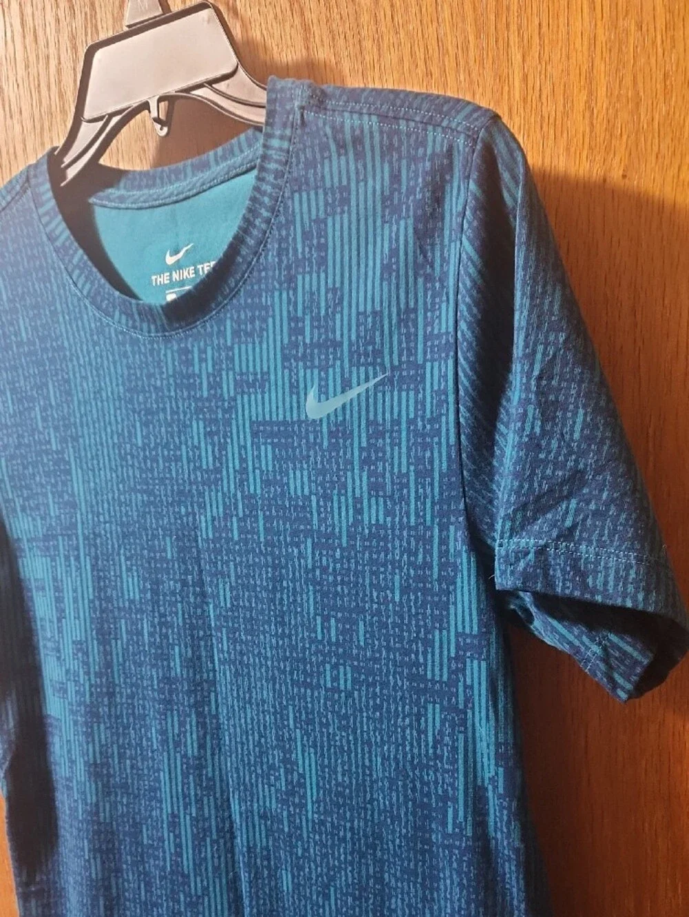 Nike Blue Graphic Short-Sleeve Training Tee